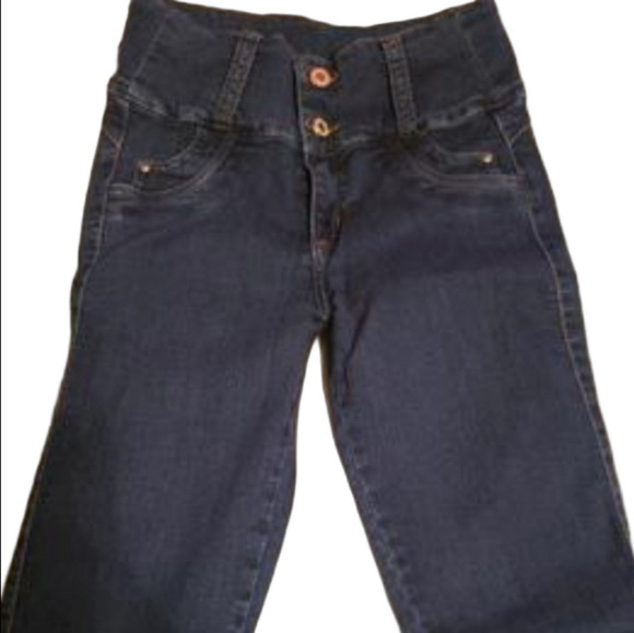 💙🌺 Dark Blue XXS Stretch Jeans - Picture 2 of 13